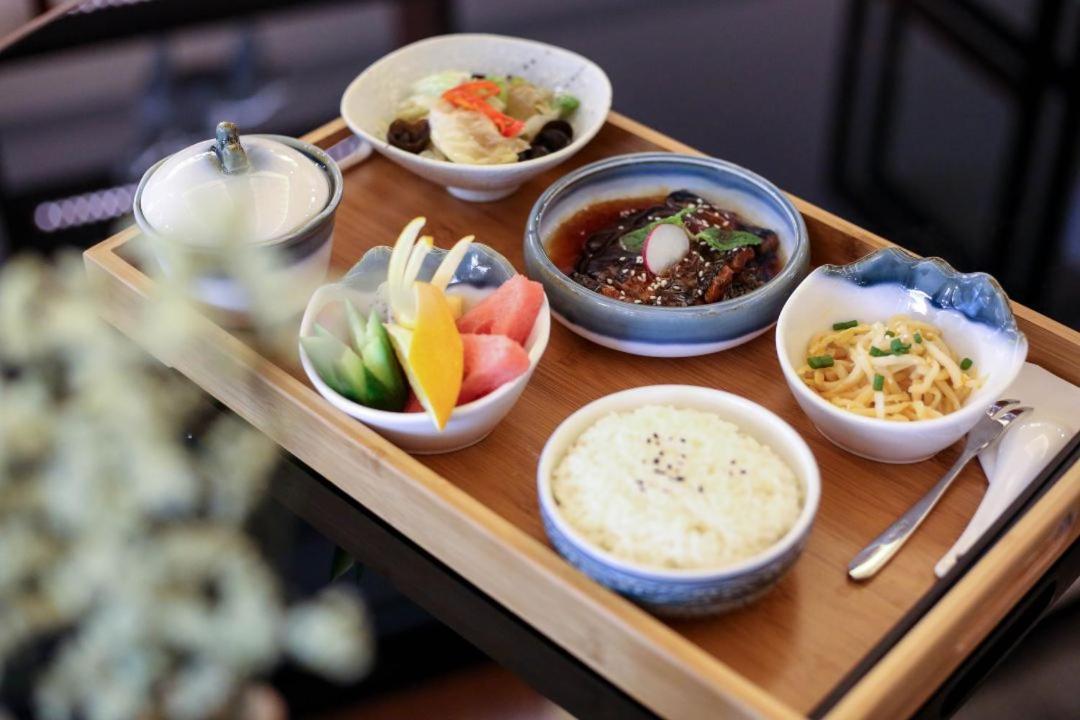 Ssaw Boutique Hotel Ningbo Cbd Buitenkant foto