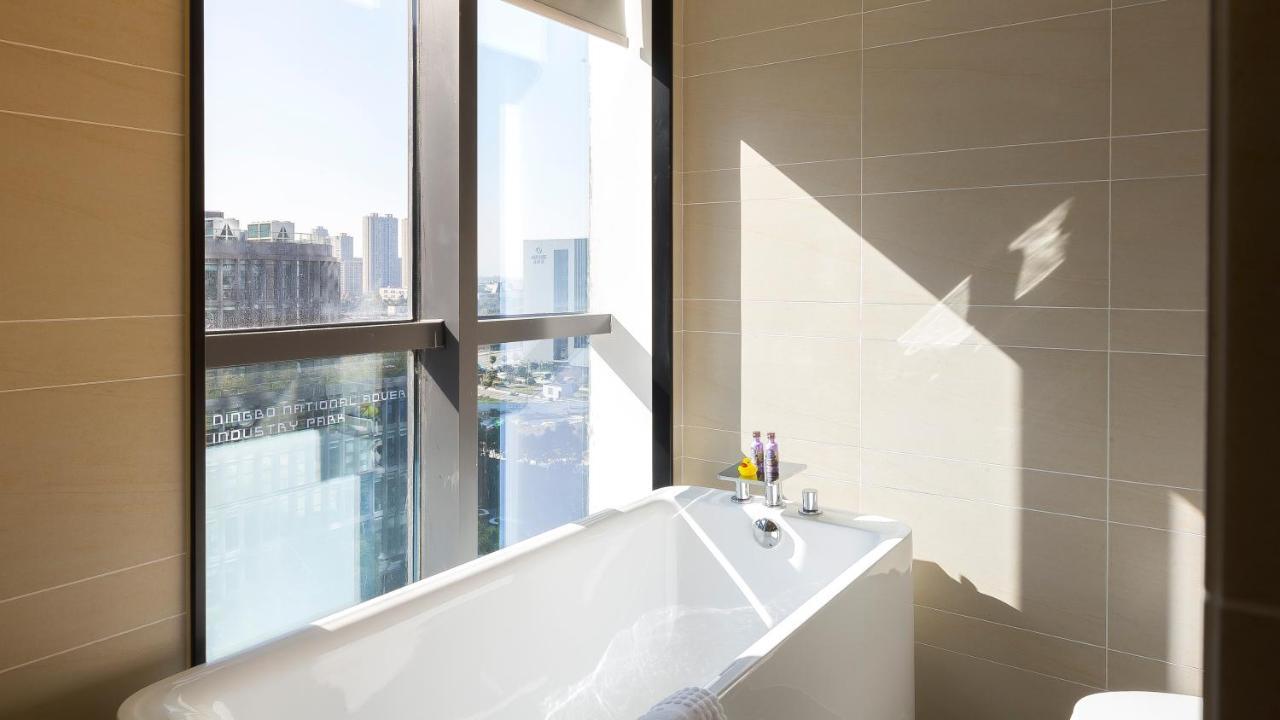 Ssaw Boutique Hotel Ningbo Cbd Buitenkant foto