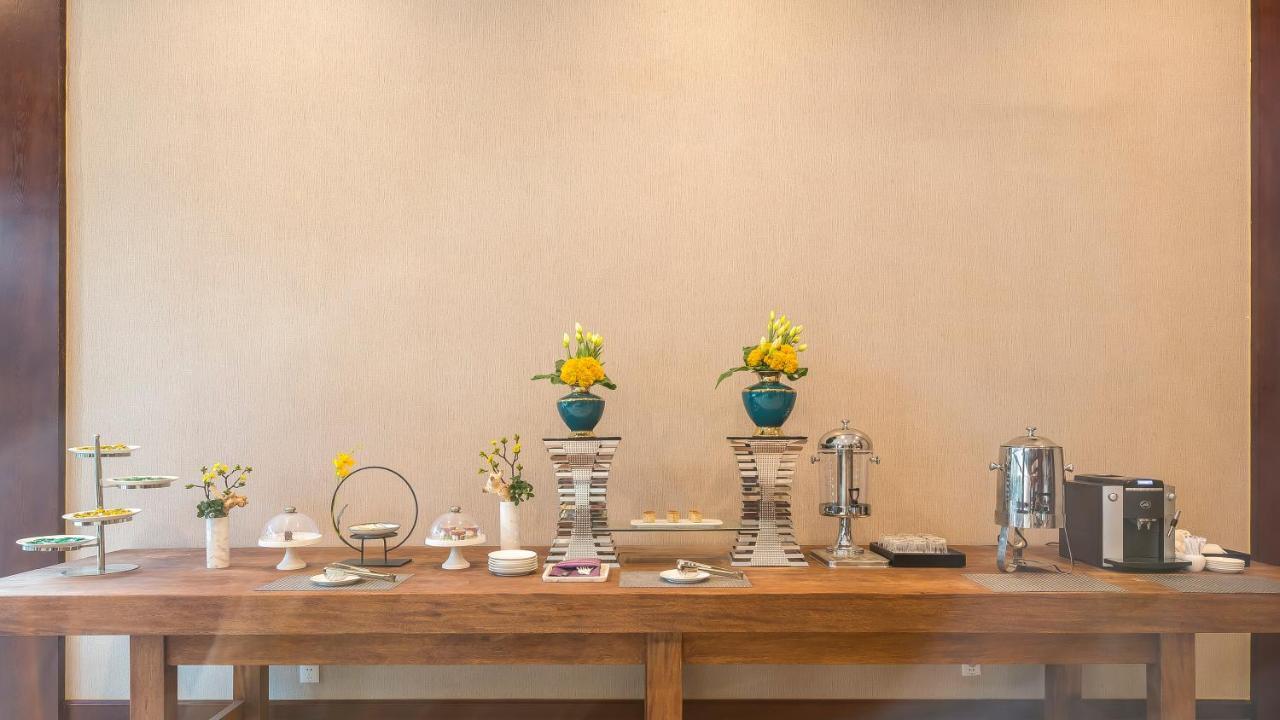 Ssaw Boutique Hotel Ningbo Cbd Buitenkant foto